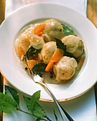 A Bowl of Gefilte Fish; Fork