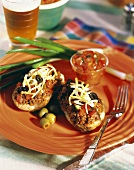 Stuffed Potatoes with Salsa