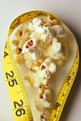Popcorn with Tape Measure