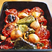 Roasted Peppers and Onions