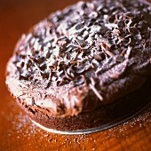 Chocolate Cake with Whipped Chocolate Frosting