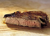Sirloin Steak Cut in Half