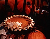 Pumpkin Pie with Pumpkins