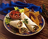 Spicy Mexican Sandwich Wraps