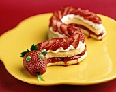 Strawberry Shortcake in Schlangenform