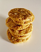 A Stack of Peanut Butter Cookies