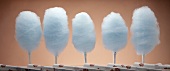 Blue Raspberry Cotton Candy in a Row