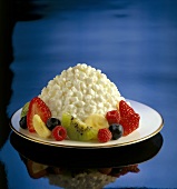 Cottage Cheese with Fruits and Berries