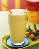 Creamy orange shake