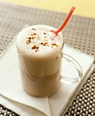 Cappuccino with cinnamon