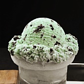 A Scoop of Mint Cookie Ice Cream