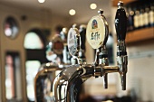 Beer Taps in a Pub