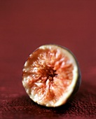 Half a fig (close-up)