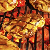Chicken breast on the barbecue
