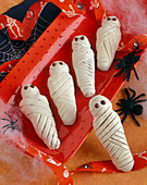 White Chocolate Mummies for Halloween