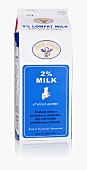 Low-fat milk (2%) in Tetra Pak carton (USA)
