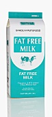 Fat-free milk in Tetra Pak carton (USA)