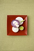 Assorted Onion Slices (Red Onion, Yellow Onion, Leek, Scallion and Shallot)