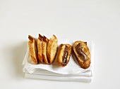 Toasted Baguette Slices with Anchovies