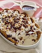 Eisdessert Smore (Dessert mit Keksen & Marshmallows, USA)