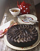Schokoladen-Birnen-Kuchen