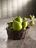Green Figs in a Basket, Green Figs