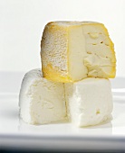 Fresh and mature goats' cheese