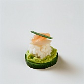Cucumber Sushi Appetizer