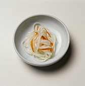 Pickled Daikon Radish with Carrot