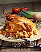 Roasted Whole Chicken with Vegetables