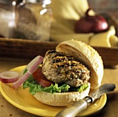 Honey Mustard Turkey Burger