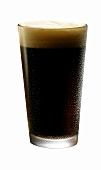 Glas dunkles Stout Bier