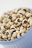 Close Up of a Bowlful of Black-Eyed Peas