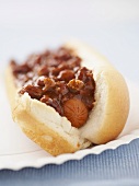 Chili Dog (Close Up)