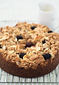 An Apple, Blackberry and Almond Coffee Cake