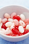 Bowlful of Valentine's Day Jelly Beans
