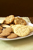 Assorted Cookies on a Plate