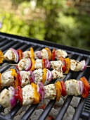 Chicken Kabobs on the Grill