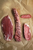 Four Cuts of Beef