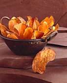 Bowl of Sweet Potato Chips