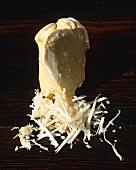 Partially Grated Horseradish Root
