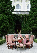 Elegant Table Setting on Terrace (Austria)