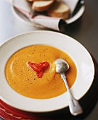 Chilli pumpkin soup
