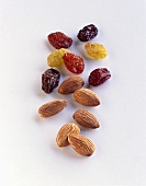 Almonds with Three Types of Raisins