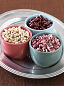 Three Bowls of Dried Beans