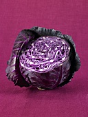 A Head of Purple Cabbage, Sliced