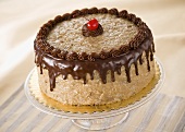 Whole German Chocolate Cake with a Cherry On Top