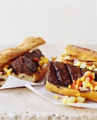 Grilled Beef Sandwiches