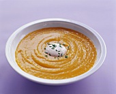 Bowl of Creamy Squash Soup