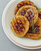 Grilled Onions on a Plate